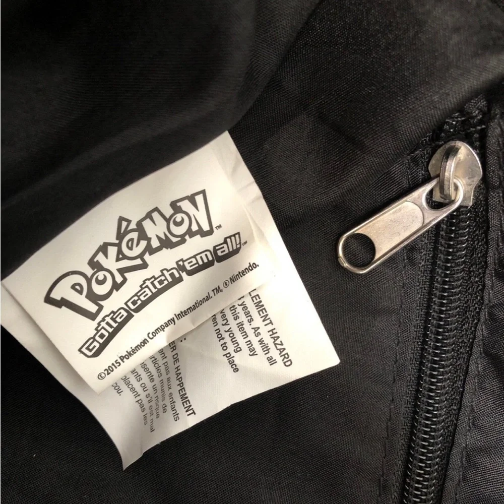 Pikachu Lightning Graphic Tote Bag - Black/Yellow